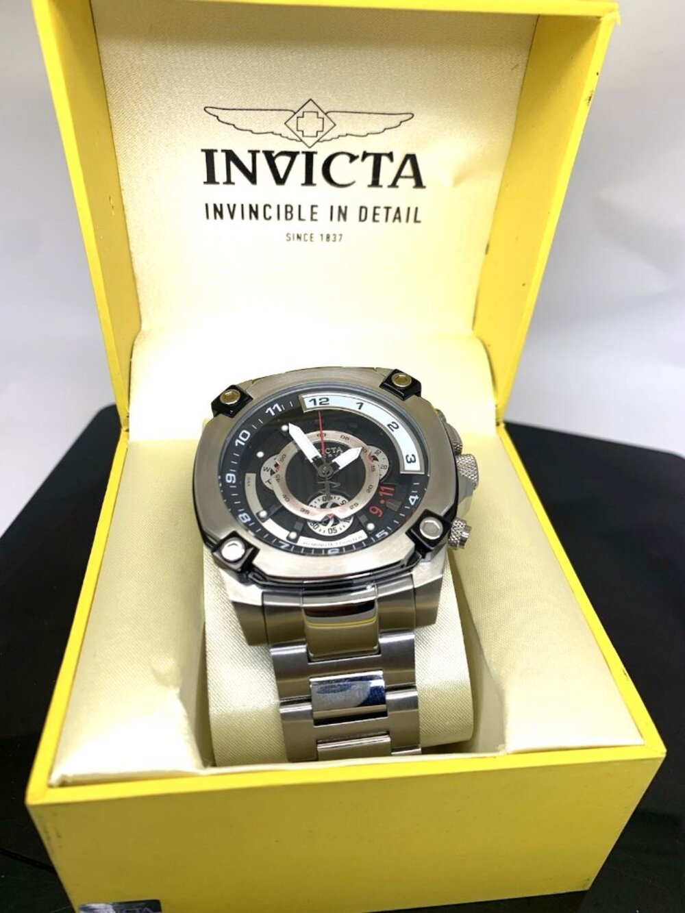 Invicta Men's Watch 27049 Reserve Chronograph Swiss Quartz Stainless Steel 50mm - Picture 3 of 14